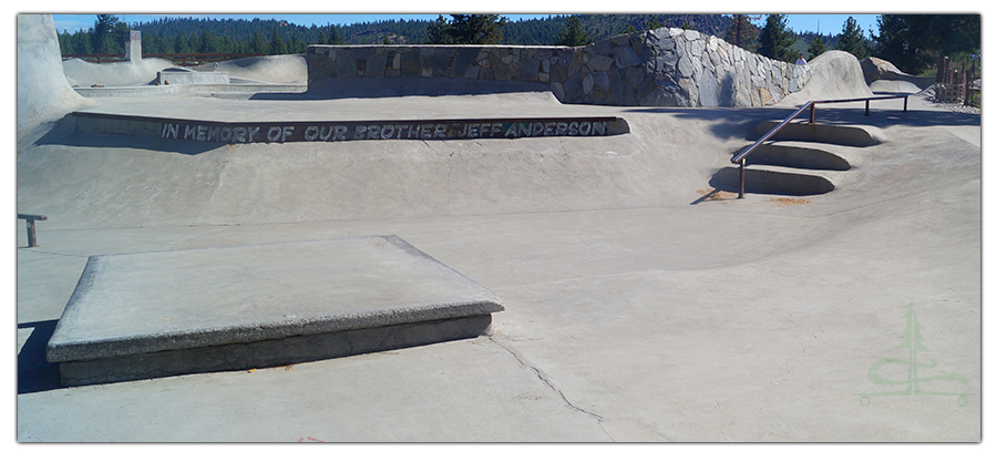 entrance to volcom brothers skatepark