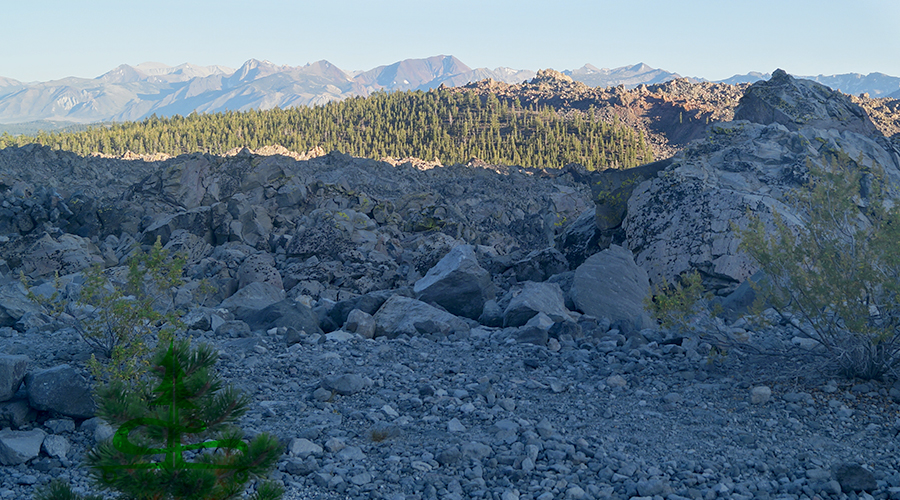 expansive views of obsidian dome and beyond