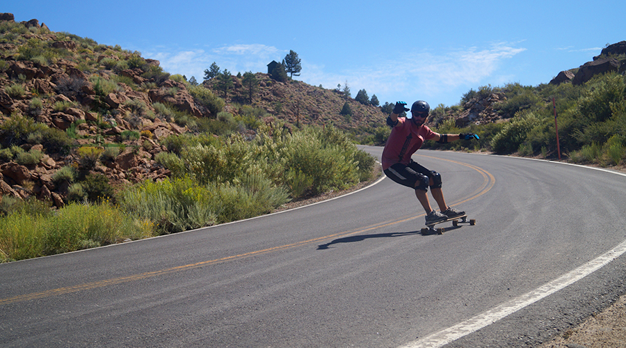 lost coast longboarding cruising through the curves