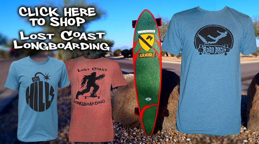 Lost Coast Longboarding hand crafted longboards and apparel