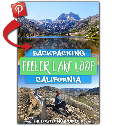 save this backpacking peeler lake loop article to pinterest