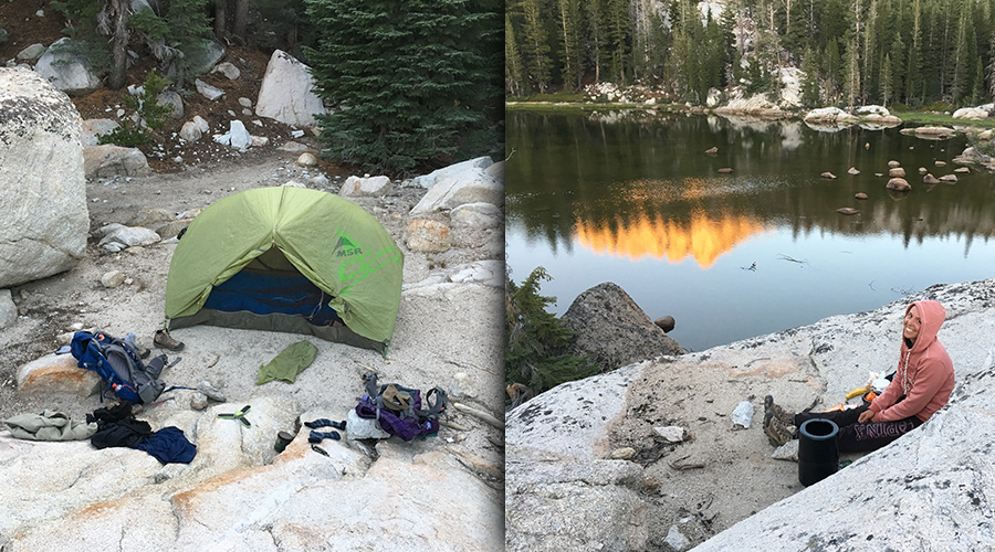 great campspot on robinson lake