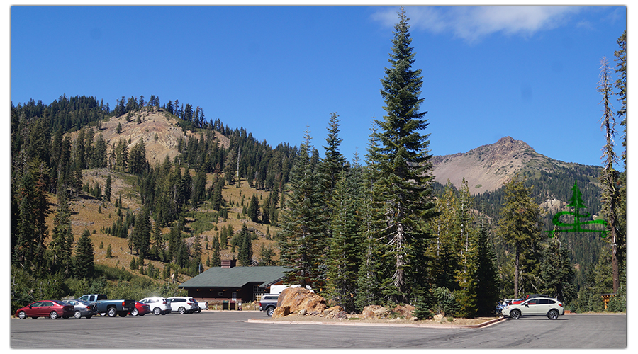 visitor center at lassen national park