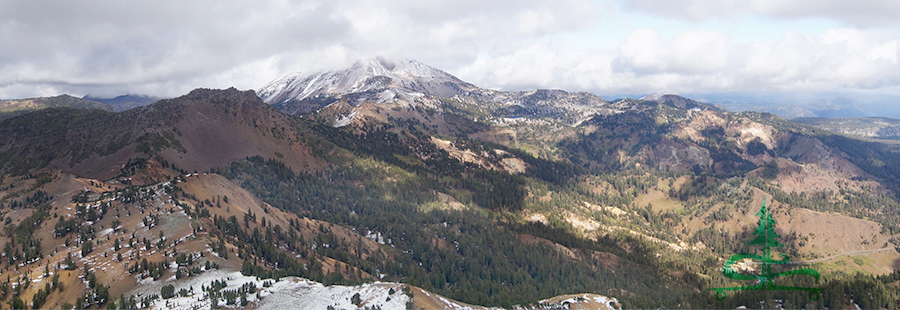 panoramic view from atop brokeoff mountain