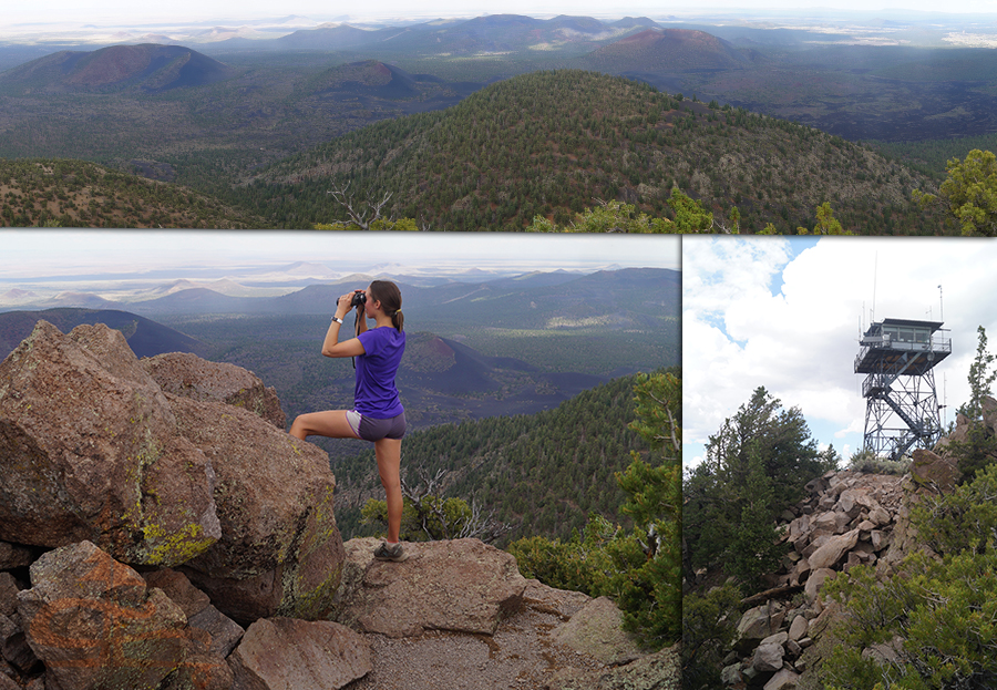 view from hiking to o'leary lookout 