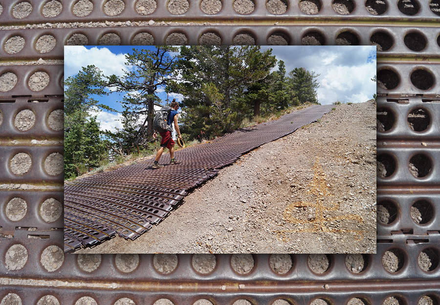 hiking to o'leary lookout in flagstaff