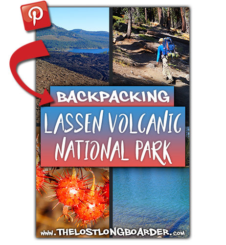 save this backpacking lassen volcanic national park article to pinterest
