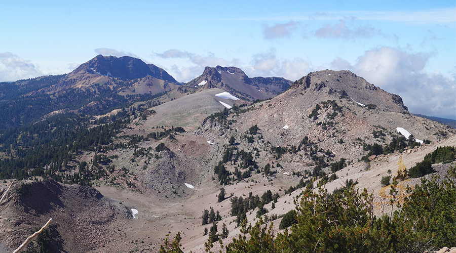 surrounding views from the summit