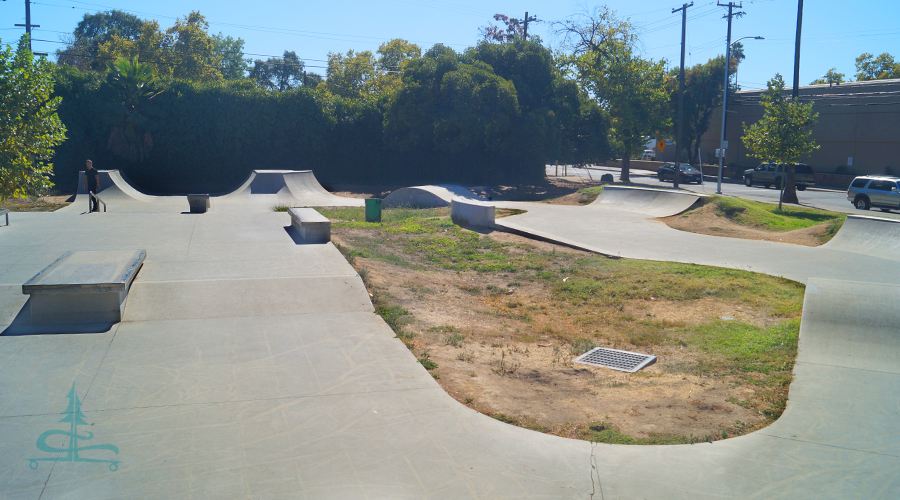 mcclatchy skatepark layout
