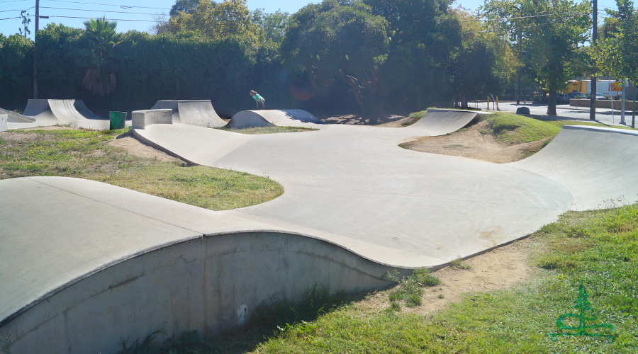 rounded humps for building speed around mcclatchy skatepark
