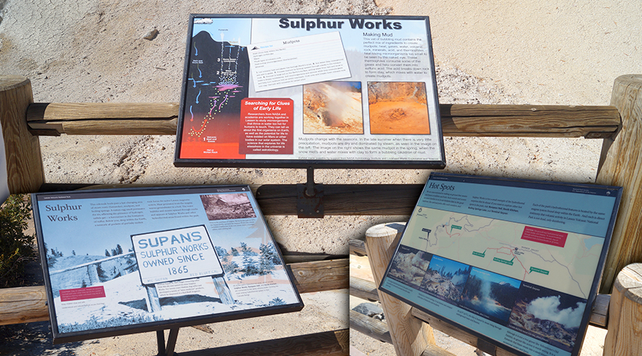 sulphur works signs and information