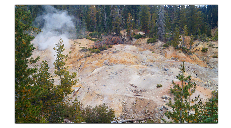 looking at more of the volcanism in the area