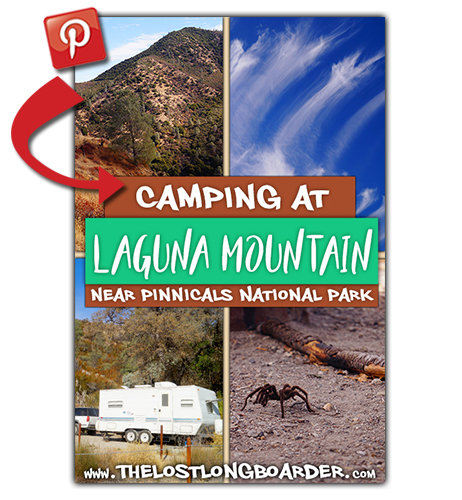 save this laguna mountain camping article to pinterest