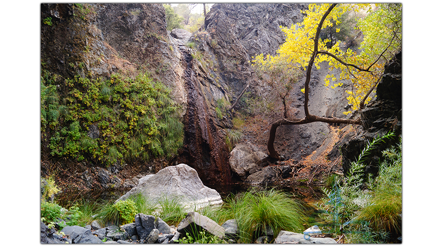 colorful laguna falls