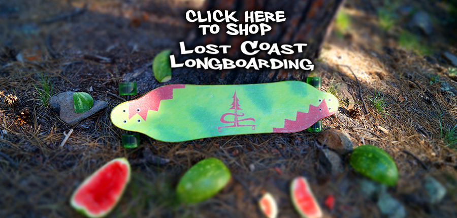 hand painted longboards from lost coast longboarding
