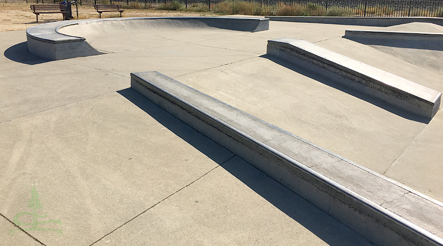 ledges in the street section