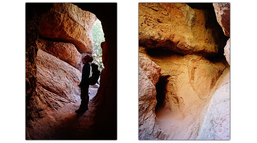 rock tunnel on hikes in pinnacles national park