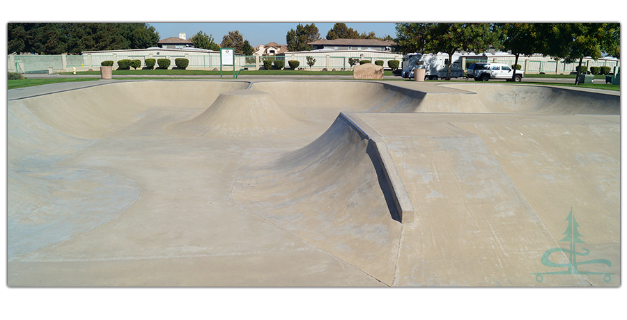 rounded pockets at ripon skatepark