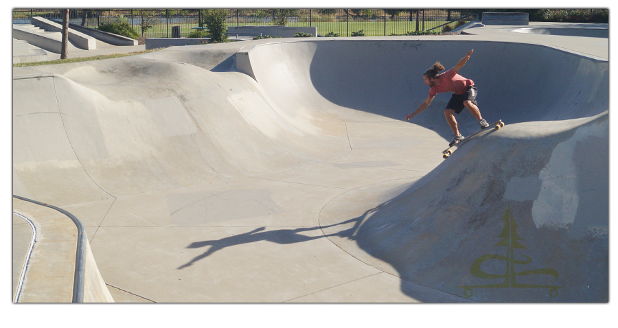 roll in to the bowl at tanzanite skatepark