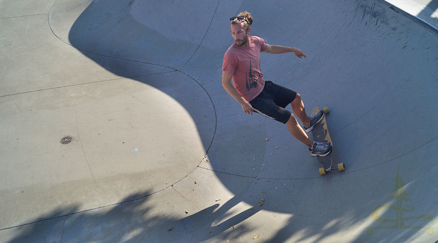 longboarding at tanzanite skatepark