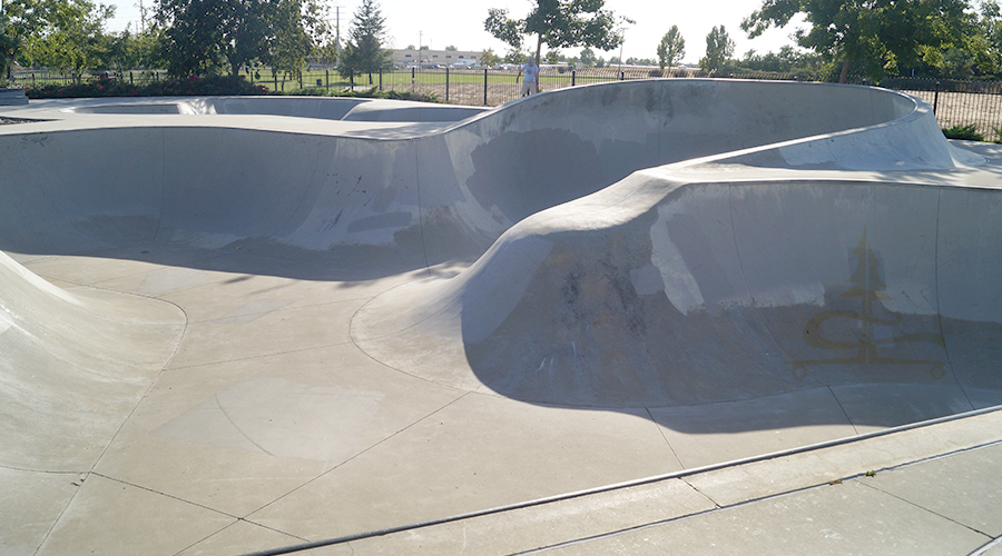 unique roll in at the tanzanite skatepark