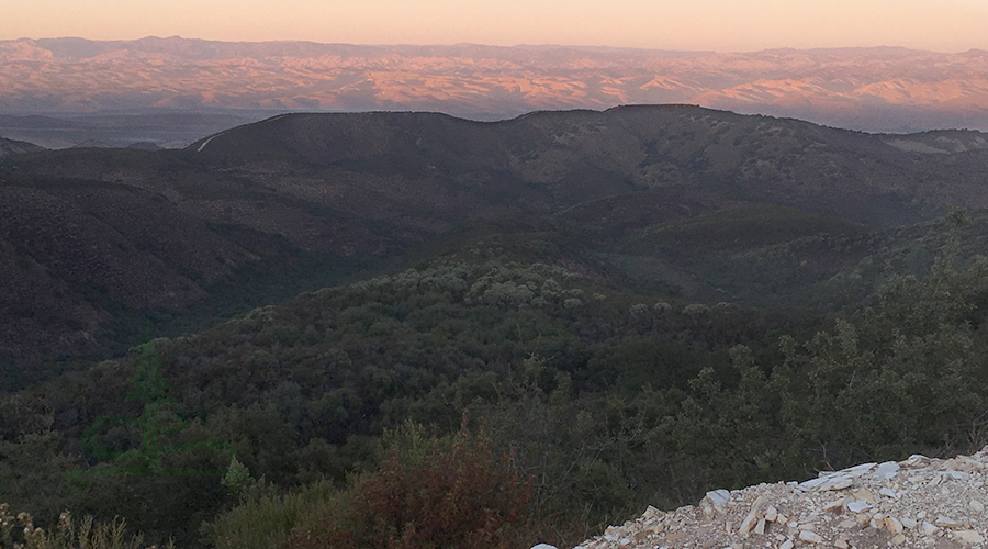 dispersed camping at williams hill recreation area with a view