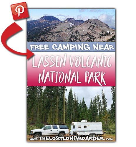 save this free camping near lassen national park article to pinterest