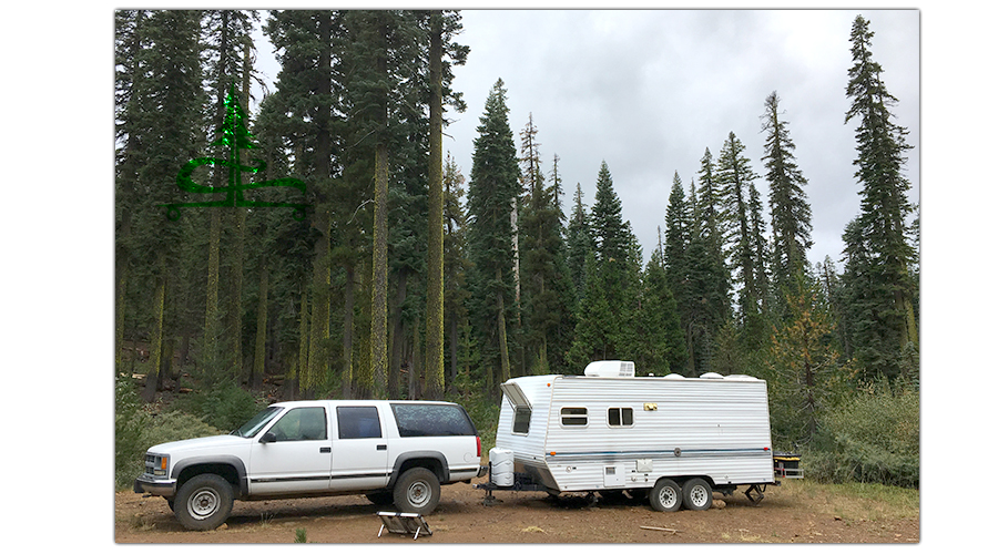 free camping near lassen national park 