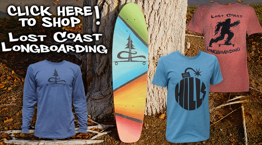 lost coast longboarding hand crafted longboards and t shirts