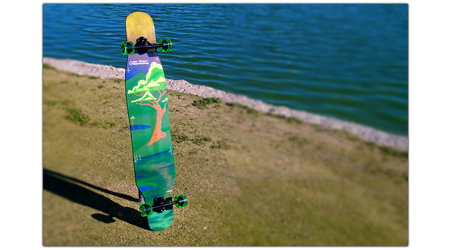 dancer longboard shape