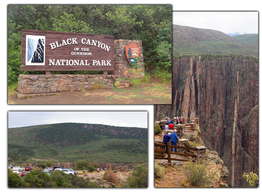 entrance to black canyon of the gunnison national park
