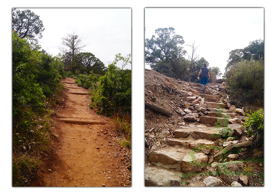 beautiful trails at black canyon of the gunnison national park