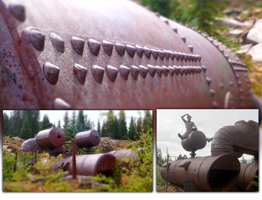 mining remnants near holy cross city