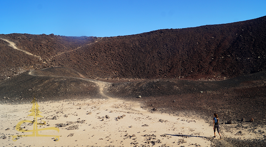 view from inside amboy crater