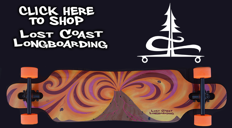 lost coast longboarding hand painted longboards