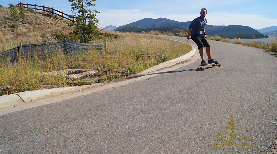 heading downhill from marina park