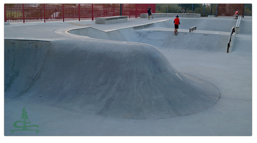 smooth roll in at anthem skatepark