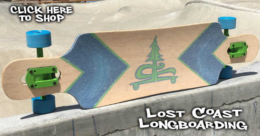 lost coast longboarding hand painted longboards