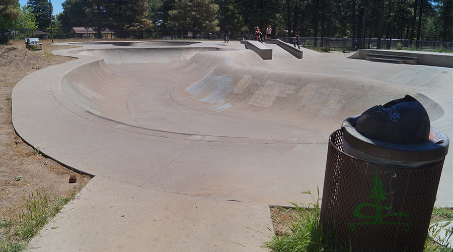 snakerun at bushmaster skatepark