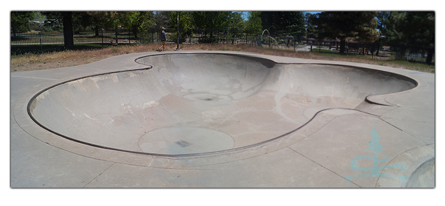 clover bowl at bushmaster skatepark