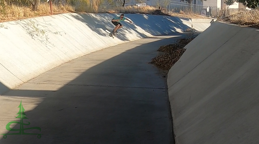 cruising the drainage ditch snake run