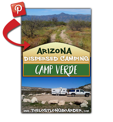 save this article about free camping near camp verde to pinterest