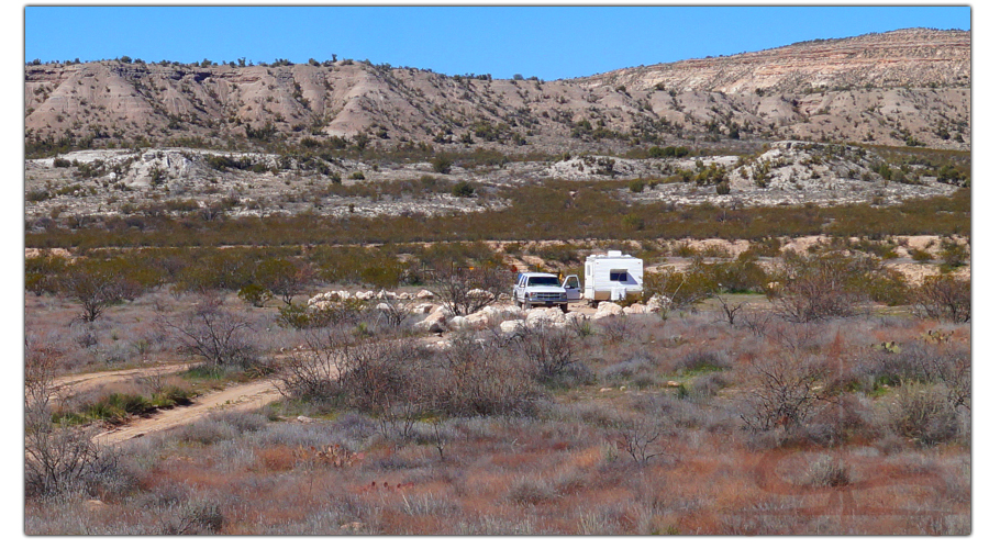 dispersed camping on bullpen road