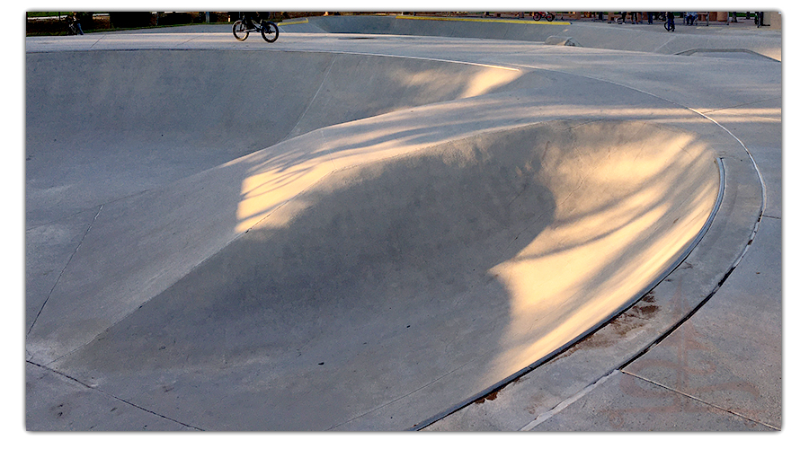 smooth roll in at temecula skatepark
