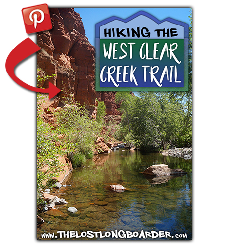 save this hiking west clear creek trail article to pinterest