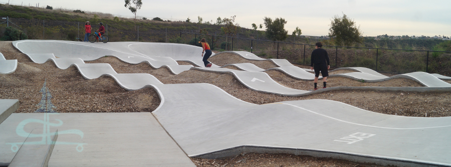 carmel valley pump track exit