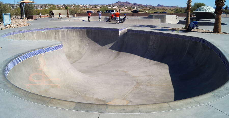 large deep pool bowl 