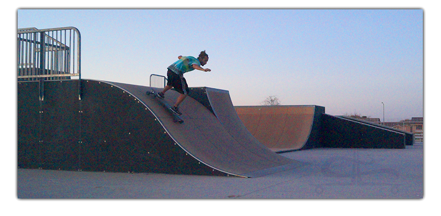 smooth roll ins at hohokam skatepark