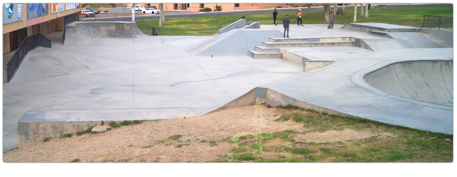 barstow skatepark layout