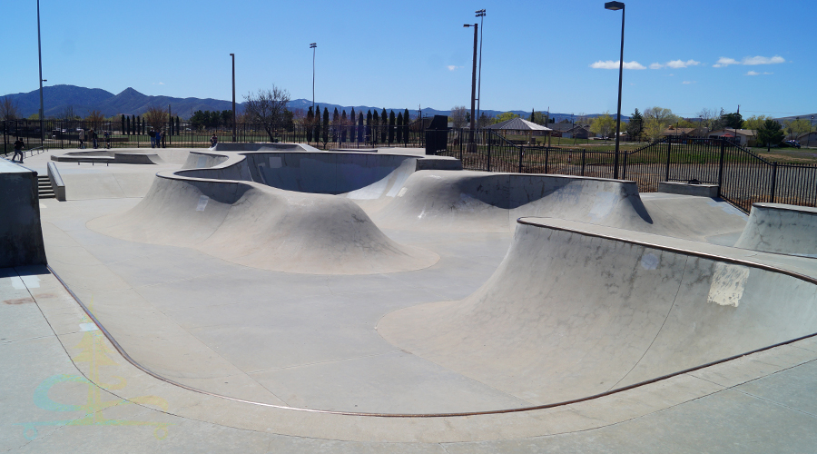 great vert layout with smooth transitions and banked turns
